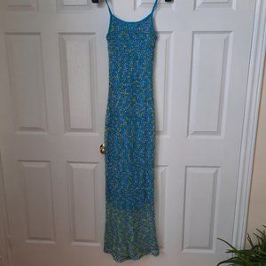 Dress, Size M, Cotton lace , summer, Blue , bodycon